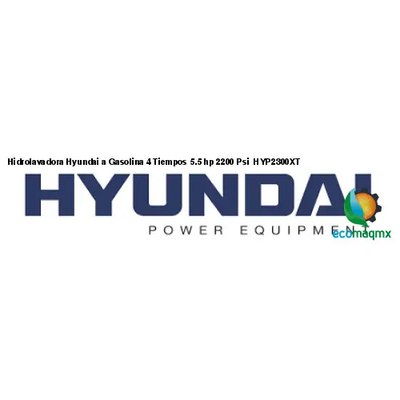 Hidrolavadora Hyundai a Gasolina 4 Tiempos 5.5 hp 2200 Psi
