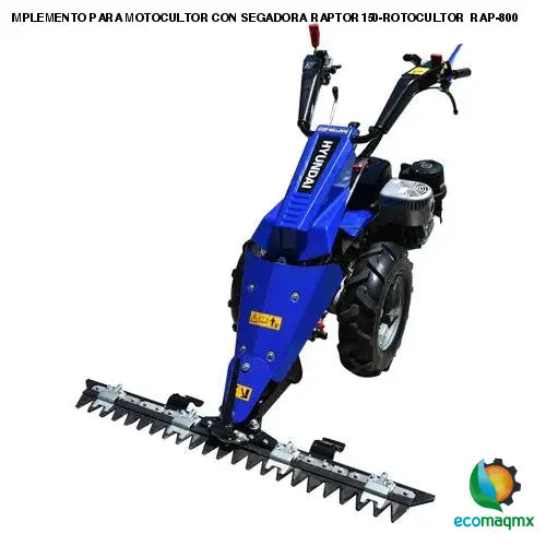 IMPLEMENTO PARA MOTOCULTOR CON SEGADORA RAPTOR150-ROTOCULTOR