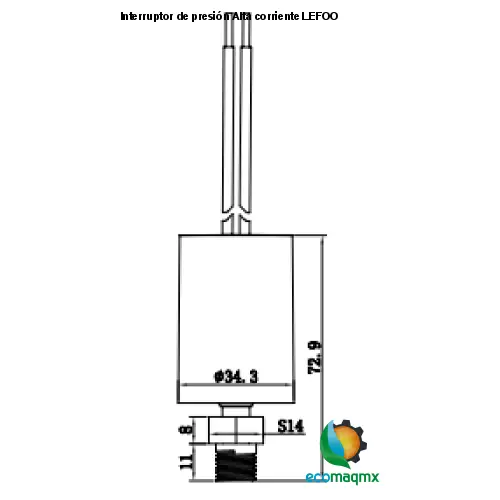 Interruptor de presión Alta corriente LEFOO