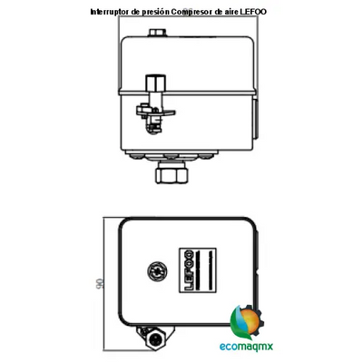 Interruptor de presión Compresor de aire LEFOO