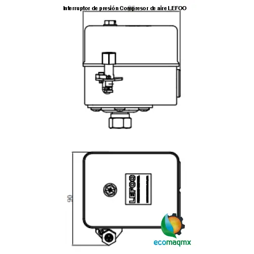 Interruptor de presión Compresor de aire LEFOO