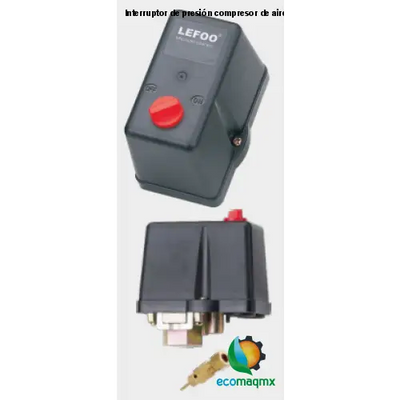 Interruptor de presión compresor de aire y bomba LEFOO