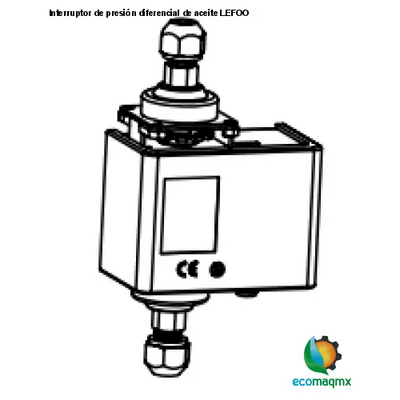 Interruptor de presión diferencial de aceite LEFOO