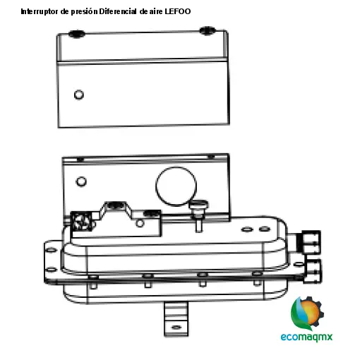 Interruptor de presión Diferencial de aire LEFOO