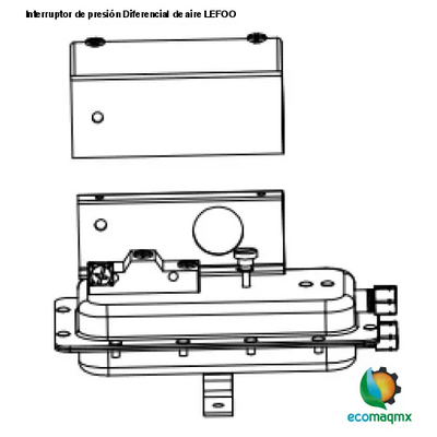 Interruptor de presión Diferencial de aire LEFOO