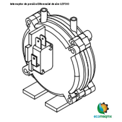 Interruptor de presión Diferencial de aire LEFOO