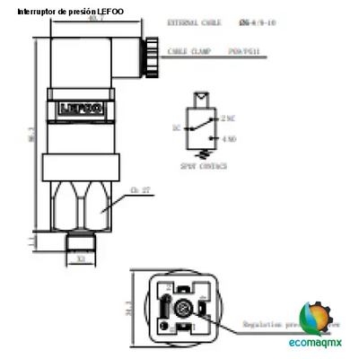 Interruptor de presión LEFOO