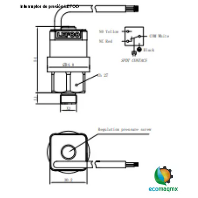 Interruptor de presión LEFOO