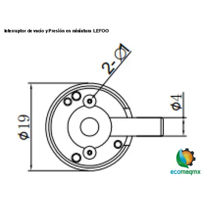 Interruptor de vacío y Presión en miniatura LEFOO