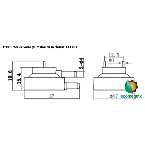 Interruptor de vacío y Presión en miniatura LEFOO