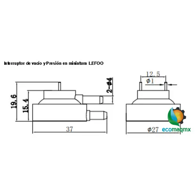 Interruptor de vacío y Presión en miniatura LEFOO