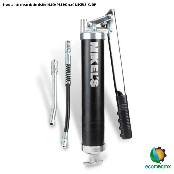 Inyector de grasa doble pistón (6.000 PSI 500 c.c.) MIKELS