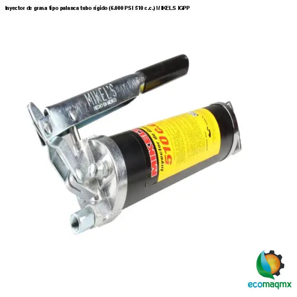Inyector de grasa tipo palanca tubo rígido (6.000 PSI 510