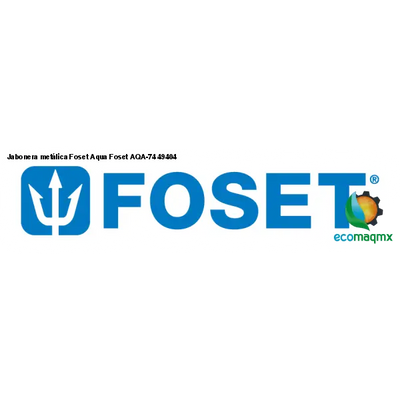 Jabonera metálica Foset Aqua Foset AQA-74 49404