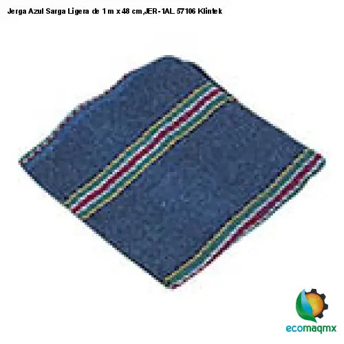 Jerga Azul Sarga Ligera de 1 m x 48 cm,JER-1AL 57106 Klintek