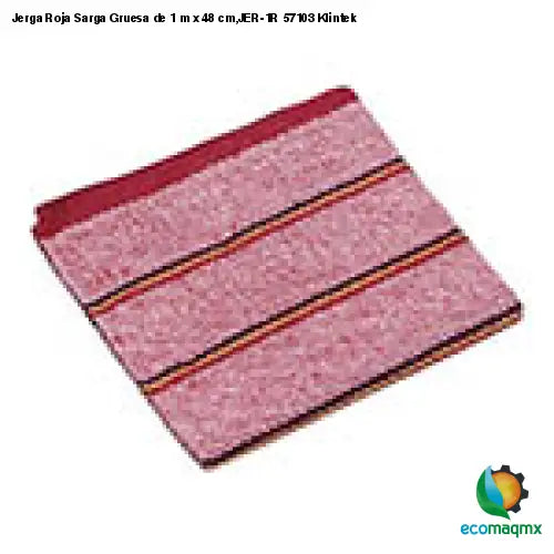 Jerga Roja Sarga Gruesa de 1 m x 48 cm,JER-1R 57103 Klintek