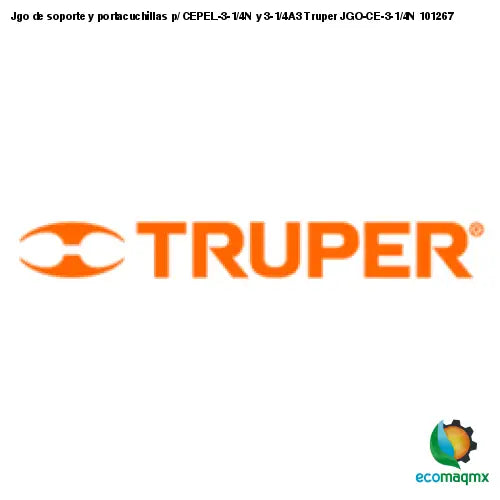 Jgo de soporte y portacuchillas p/ CEPEL-3-1/4N y 3-1/4A3