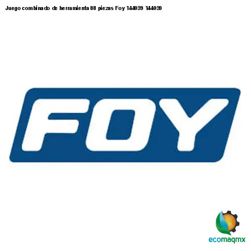 Juego combinado de herramienta 88 piezas Foy 144039 144039