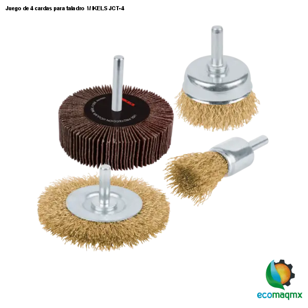 Juego de 4 cardas para taladro MIKELS JCT-4