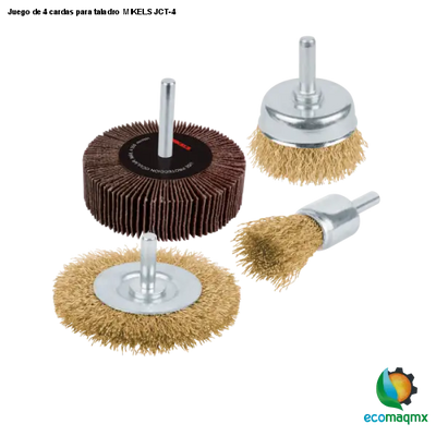 Juego de 4 cardas para taladro MIKELS JCT-4