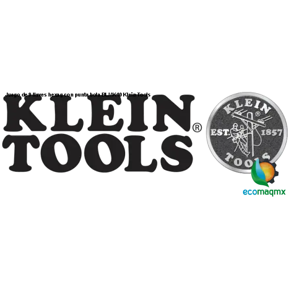 Juego de 9 llaves hexag con punta bola BLMK10 Klein Tools