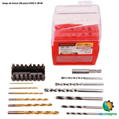 Juego de brocas (30 pzas) MIKELS JB-30