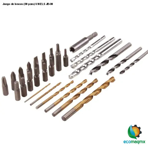 Juego de brocas (30 pzas) MIKELS JB-30