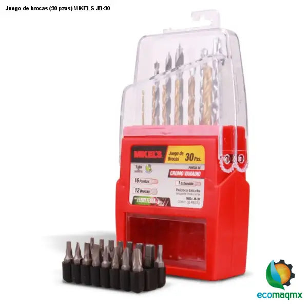 Juego de brocas (30 pzas) MIKELS JB-30