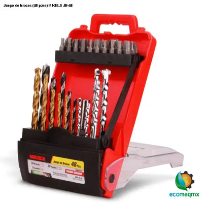 Juego de brocas (48 pzas) MIKELS JB-48