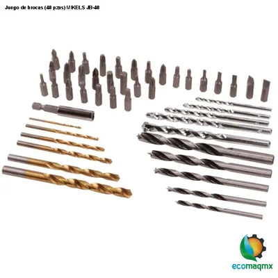 Juego de brocas (48 pzas) MIKELS JB-48