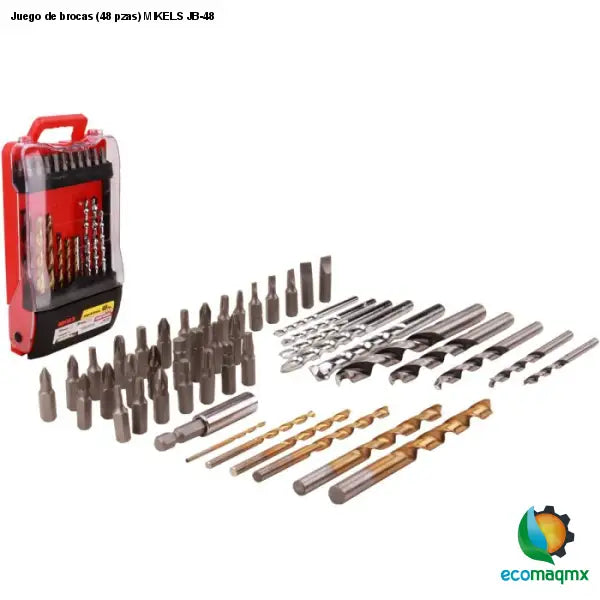 Juego de brocas (48 pzas) MIKELS JB-48
