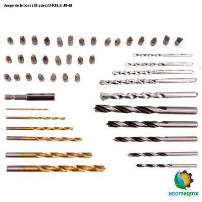 Juego de brocas (48 pzas) MIKELS JB-48