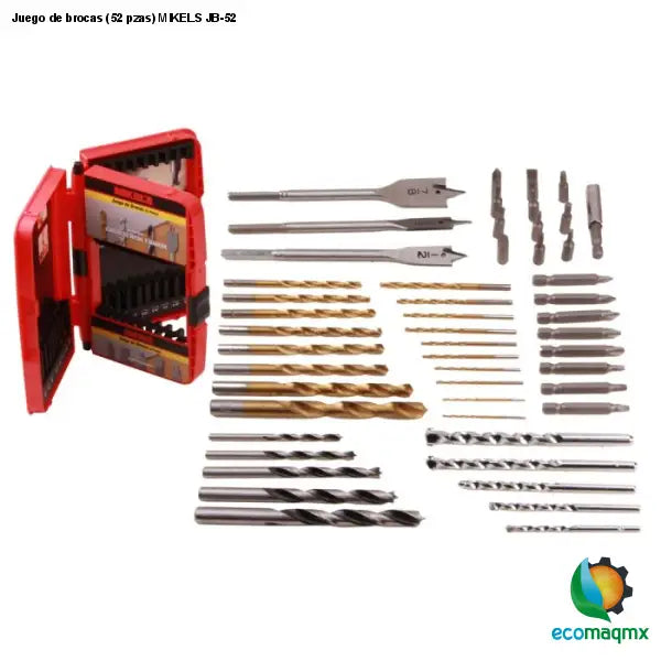 Juego de brocas (52 pzas) MIKELS JB-52