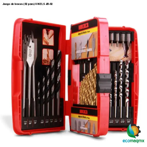 Juego de brocas (52 pzas) MIKELS JB-52