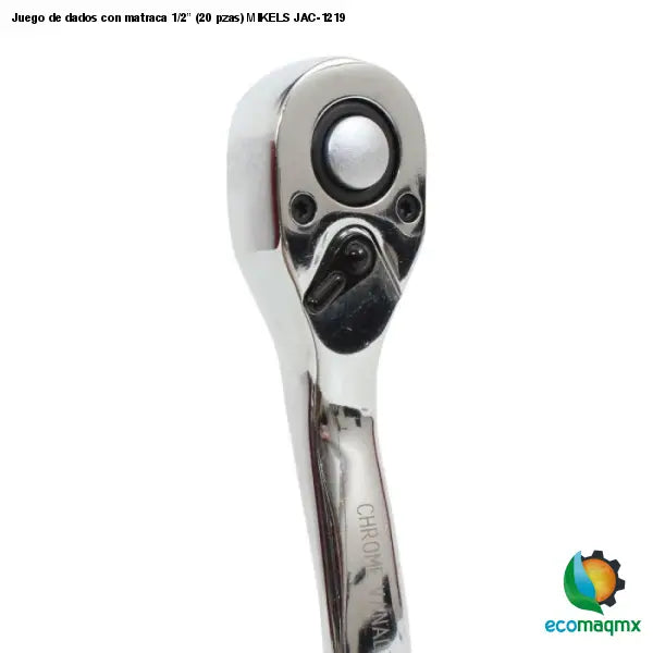 Juego de dados con matraca 1/2” (20 pzas) MIKELS JAC-1219