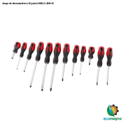 Juego de desarmadores (12 pzas) MIKELS JDB-12