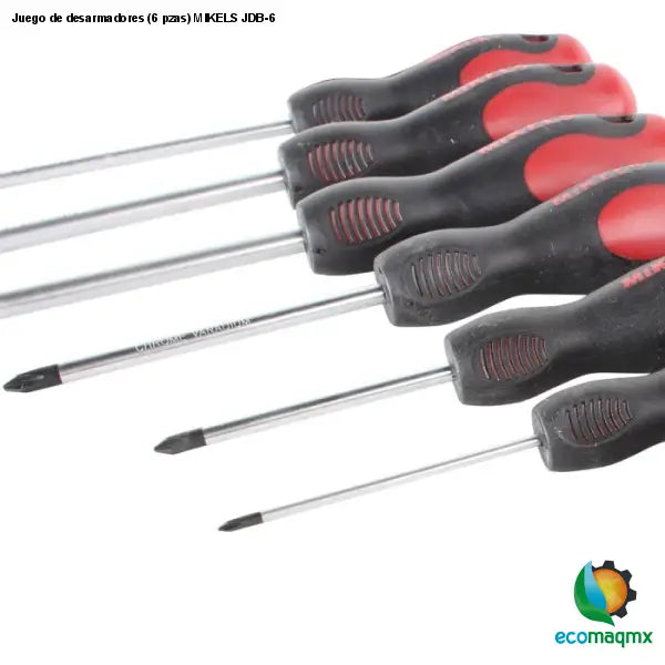 Juego de desarmadores (6 pzas) MIKELS JDB-6