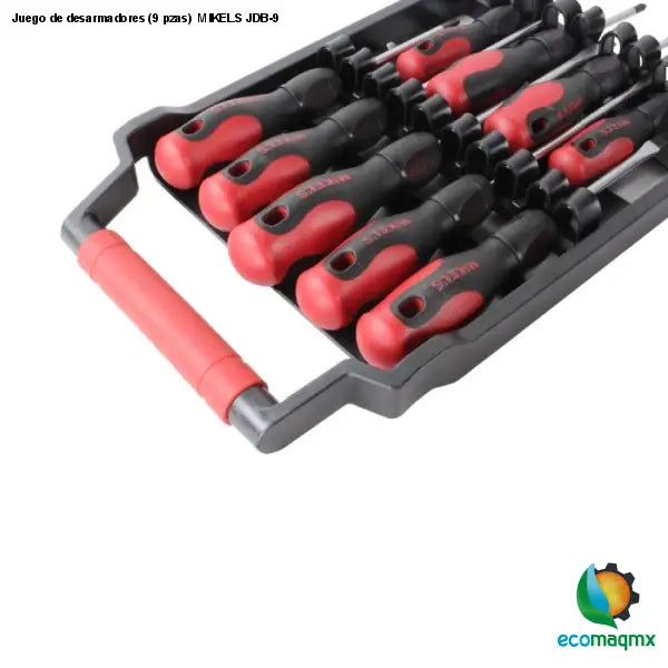 Juego de desarmadores (9 pzas) MIKELS JDB-9