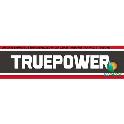 JUEGO DE EMPAQUE O-RING C/225 PIEZAS C/ORGANIZADOR TRUEPOWER