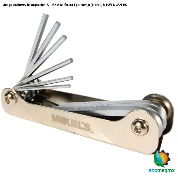 Juego de llaves hexagonales ALLEN® estándar tipo navaja (9