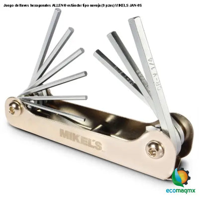 Juego de llaves hexagonales ALLEN® estándar tipo navaja (9