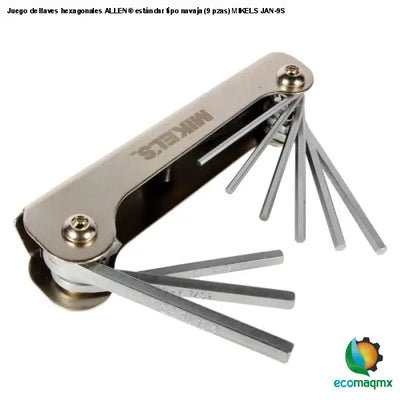 Juego de llaves hexagonales ALLEN® estándar tipo navaja (9