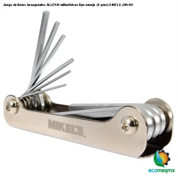 Juego de llaves hexagonales ALLEN® milimétricas tipo navaja