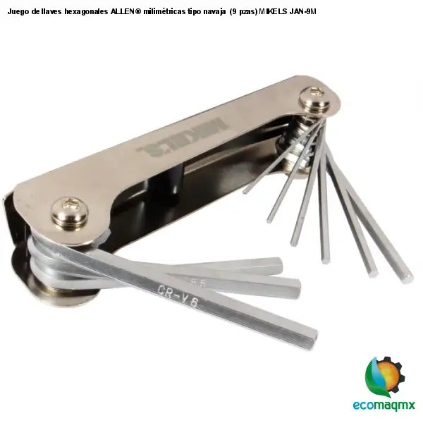Juego de llaves hexagonales ALLEN® milimétricas tipo navaja