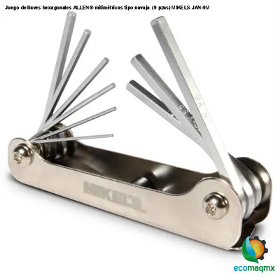 Juego de llaves hexagonales ALLEN® milimétricas tipo navaja