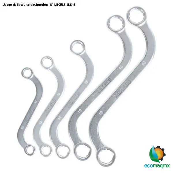Juego de llaves de obstrucción S MIKELS JLS-5