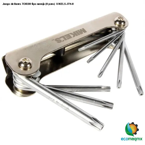 Juego de llaves TORX® tipo navaja (8 pzas) MIKELS JTN-8