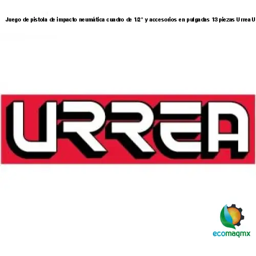 Juego de pistola de impacto neumática cuadro de 1/2 y