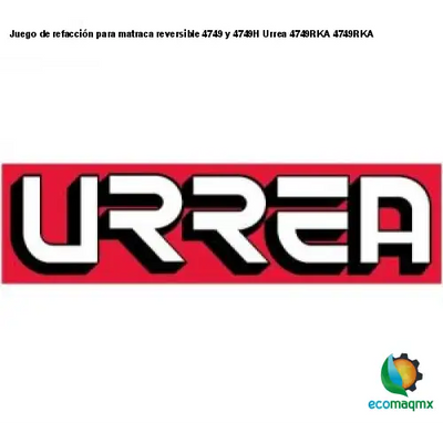 Juego de refacción para matraca reversible 4749 y 4749H
