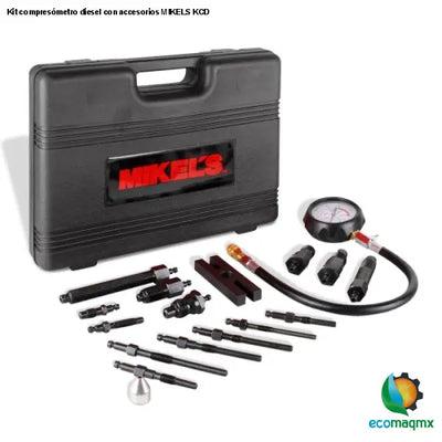 Kit compresómetro diesel con accesorios MIKELS KCD